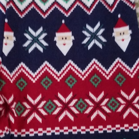 NWT Juniors SO Holiday Santa Leggings - Picture 5 of 6